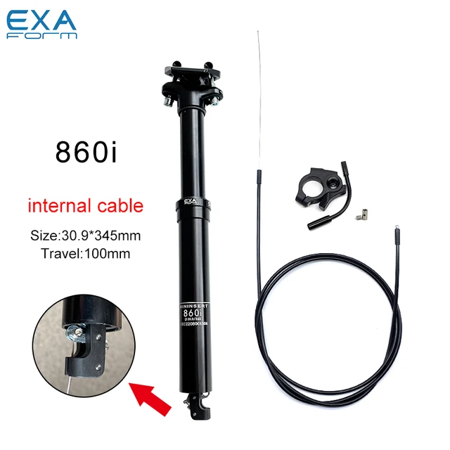 KS EXAForm 860i Suspension dropper Adjustable height Seat Tube Shock Absorber Damping Seat Post