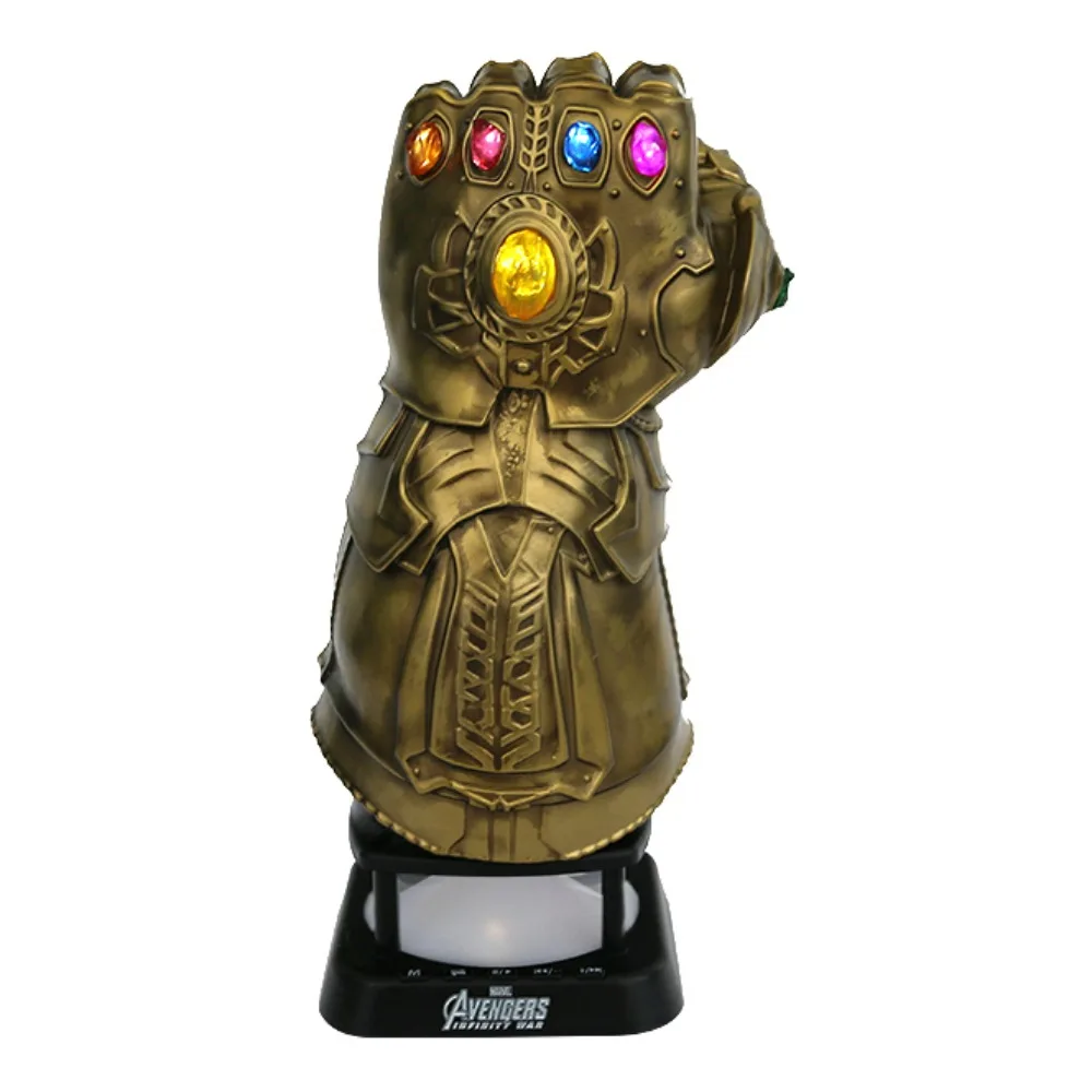 

Marvel Avengers Thanos Infinity Gauntlet Glove Mini Bluetooth Speaker Resin Small Desktop Phone Speaker for Men Birthday Gift