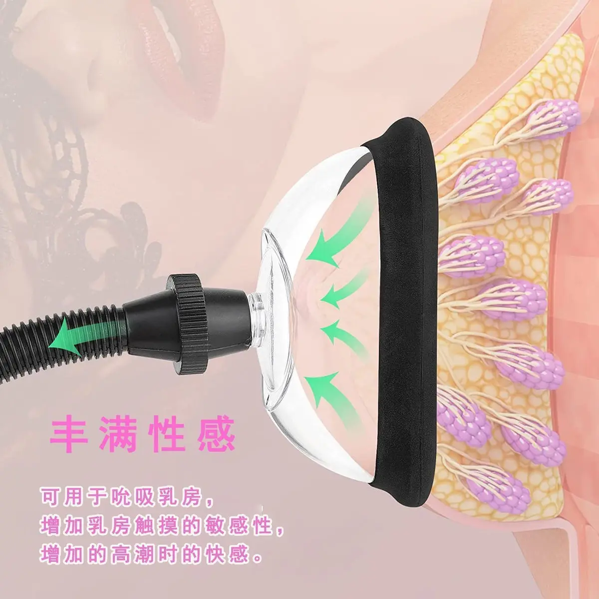 Clitoral sensitive vibrating stick adult toys sex toys female face sucking orgasm second tide artifact masturbation device