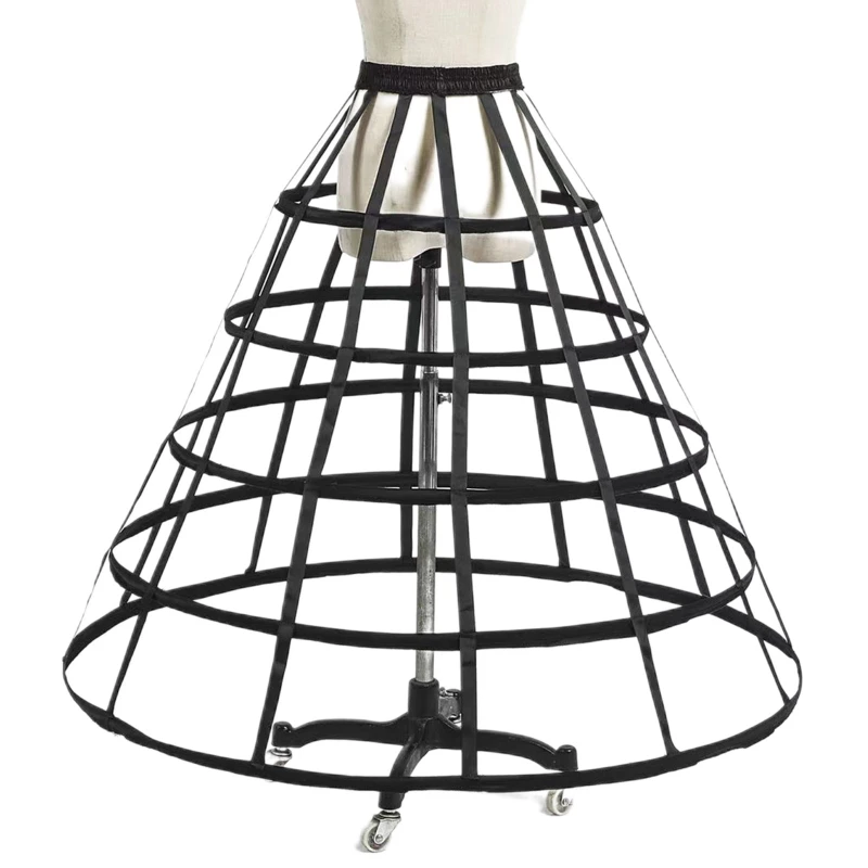 Women Lolita Crinoline Petticoat Hoop Skirt For Wedding