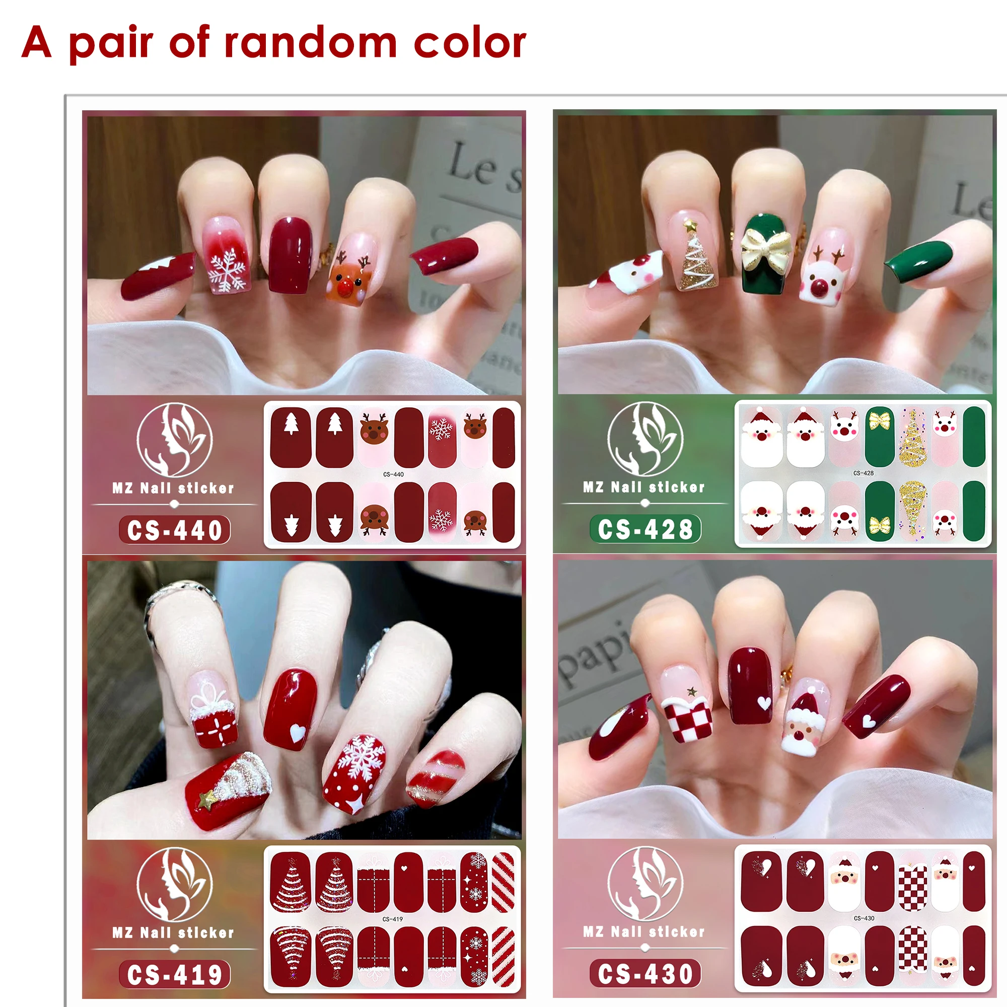 2025 Christmas Advent Calendar DIY Face Cream Concealer Essence Christmas Makeup Set Countdown Calendar Gift Box Skin Care Set 2