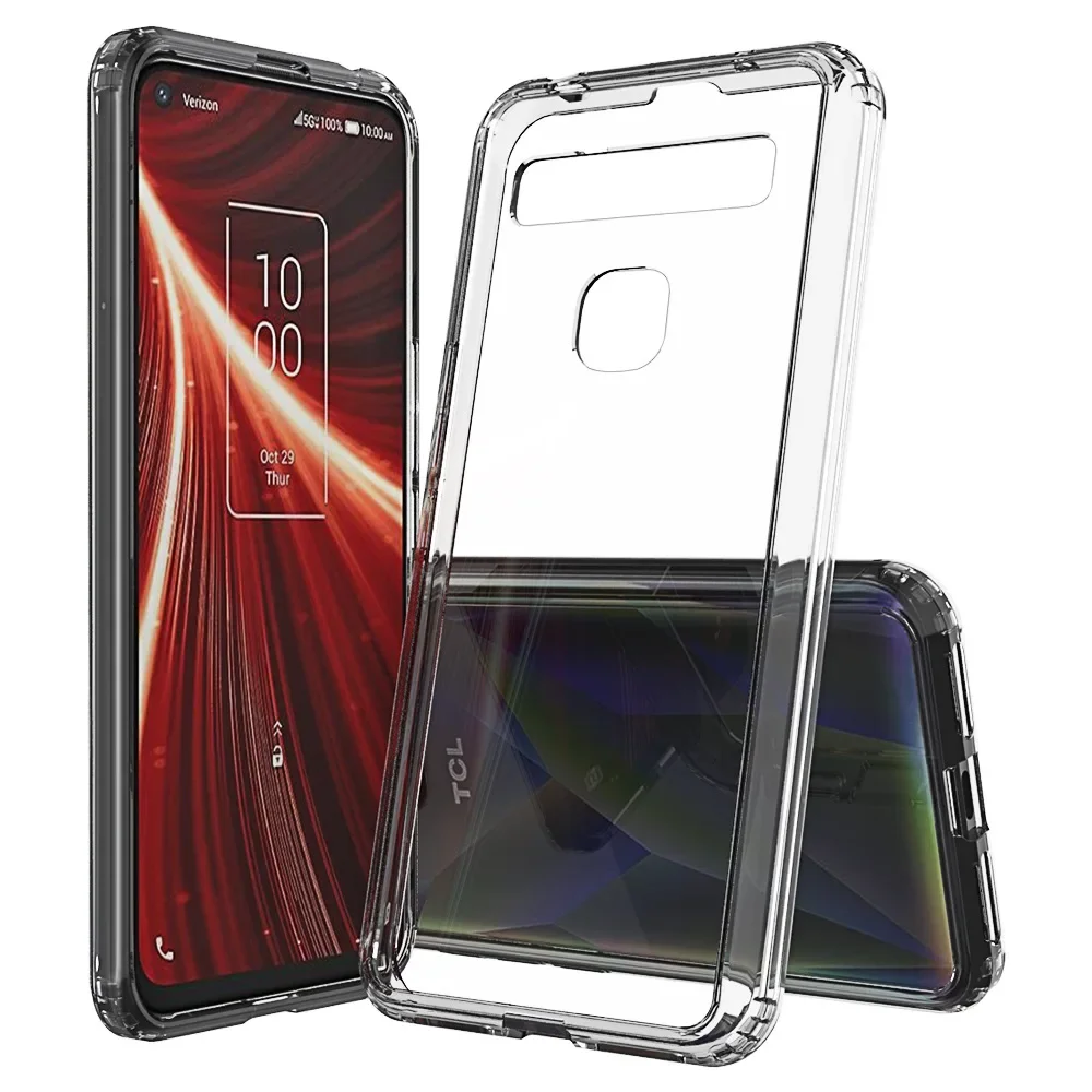 Durable Clear Soft TPU Silicone Phone Case - Anti-Knock Back Cover