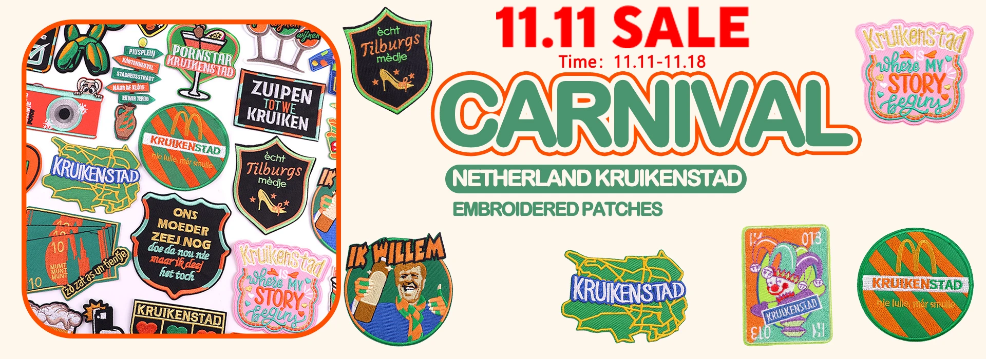 Description Picture 6 of item2024 New Patch Cartoon/Letter Embroidery Patch Iron On Patches For Clothing thermoadhesive Patches For Clothes Jackets Sew DIY