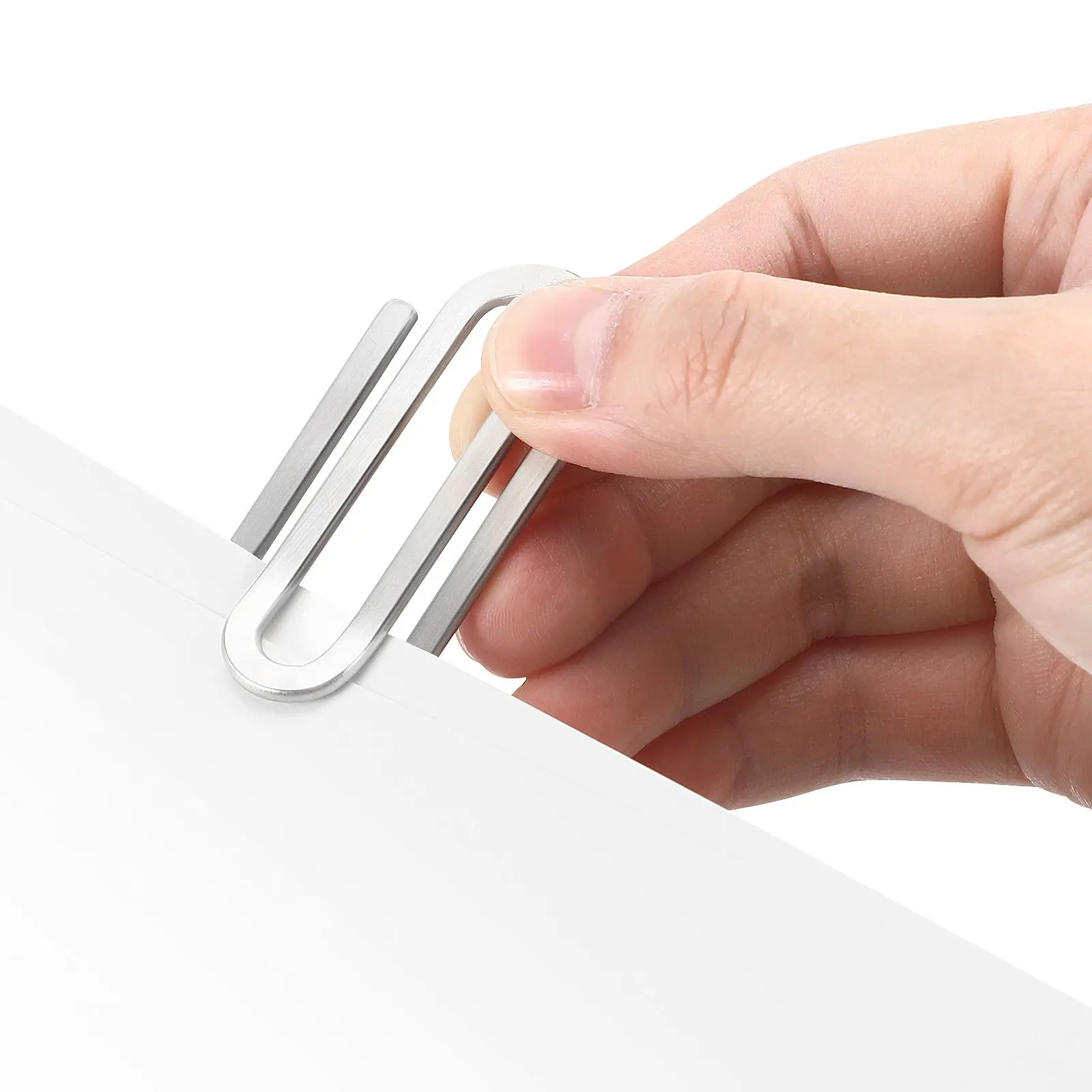 Sturdy Stainless Steel Money Clip Metal Wallet Holder For Men Women Cards Paper Clamp Holiday Gifts Money Clips
