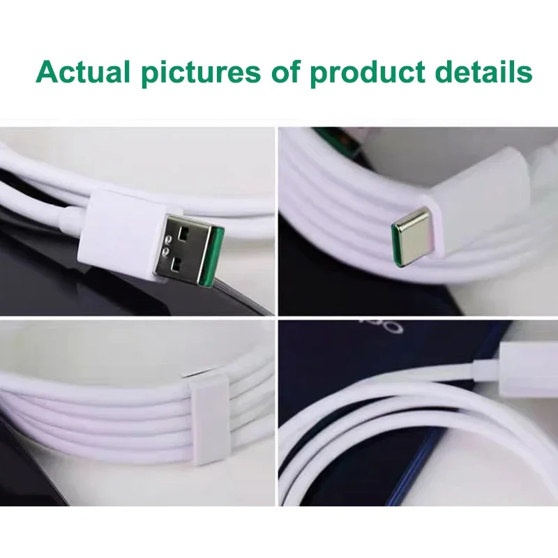Original OPPO Fast Charging Type C Supervooc Cable 80W/65W