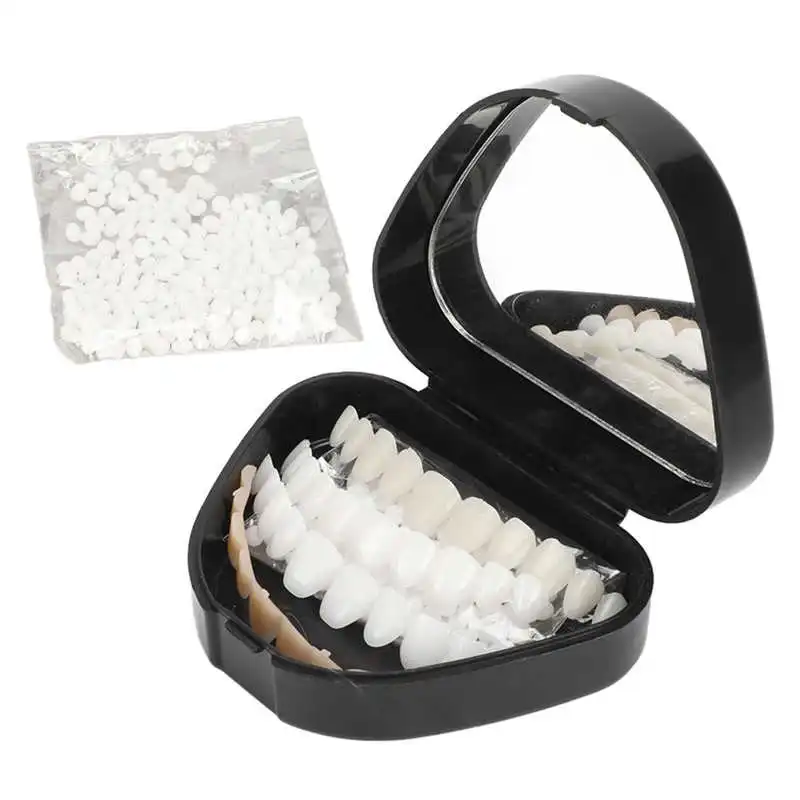 Temporary Tooth Repair Kit Moldable False Teeth Thermal Fitting Beads
