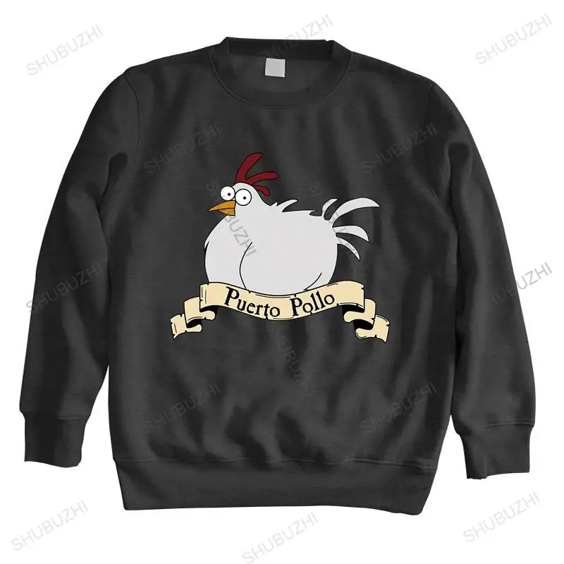 Felpa Con Cappuccio Autunno Primavera Marca Puerto Pollo Felpe Con Cappuccio Monkey Island Guybrush Puerto Pollo Plunder Drop Shipping Felpa Autunnale