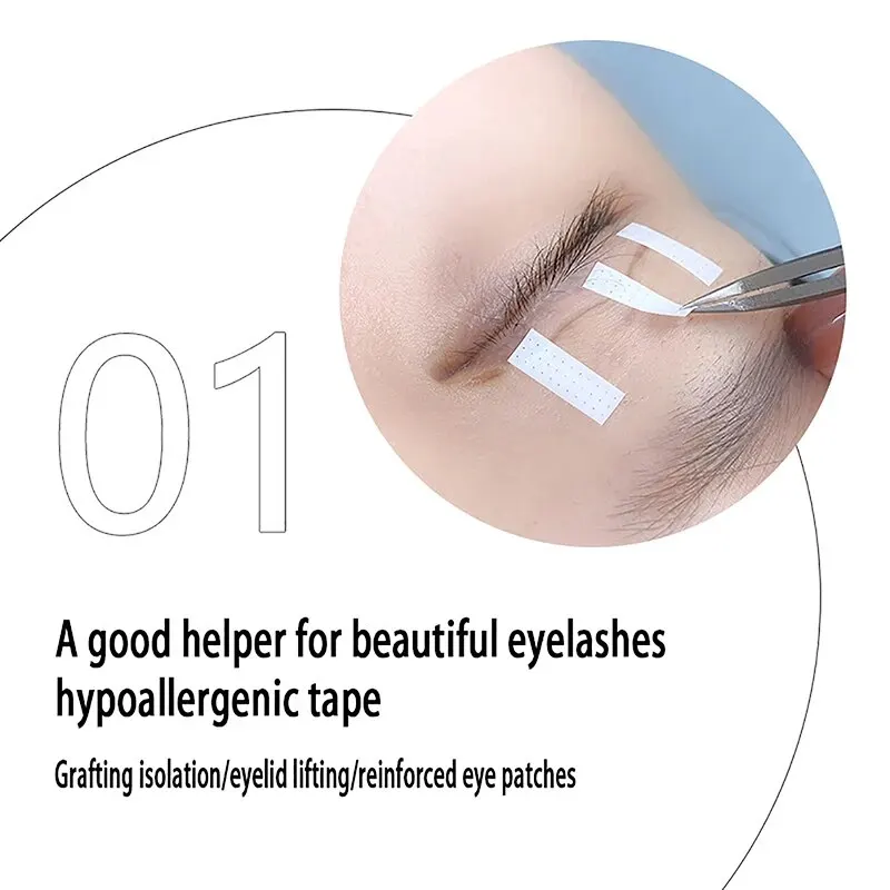32/5000 General Scenario 10 Rolls 4mm Eyelash Lifting Tape Low Sensitivity Eyelash Tape Grafting Shop eyelash tape