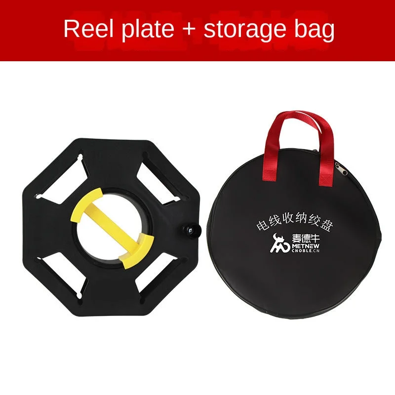 Outdoor Cable Tidy Reel 25M Storage Reel Wire Extension Tidy Frame Roll Up Stand For Caravan Yacht RV Cable Storage cable tie organizer cable tie mounts cable cover