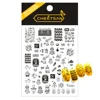 Sherlock TSC-027 3d Nail Art Sticker Slider Stamp Decor For Nails Accessories For Professionals 2