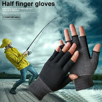 1-5Pair Fingerless Gym Training Gloves for Men Women Cycling Gloves Sport Fitness Motorcycle Anti-slip Glove Bicycle Accessories 2