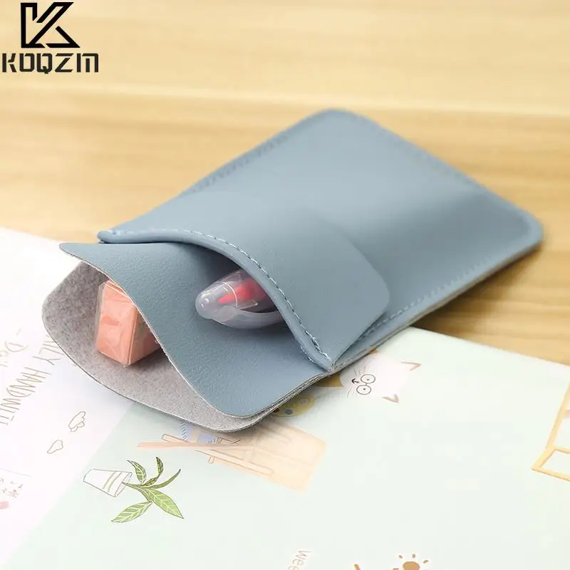 옷 주머니에 대 한 PU 가죽 연필 가방 의사 간호사 직원 누출 방지 펜 주머니 병원 비즈니스 펜 홀더 용품