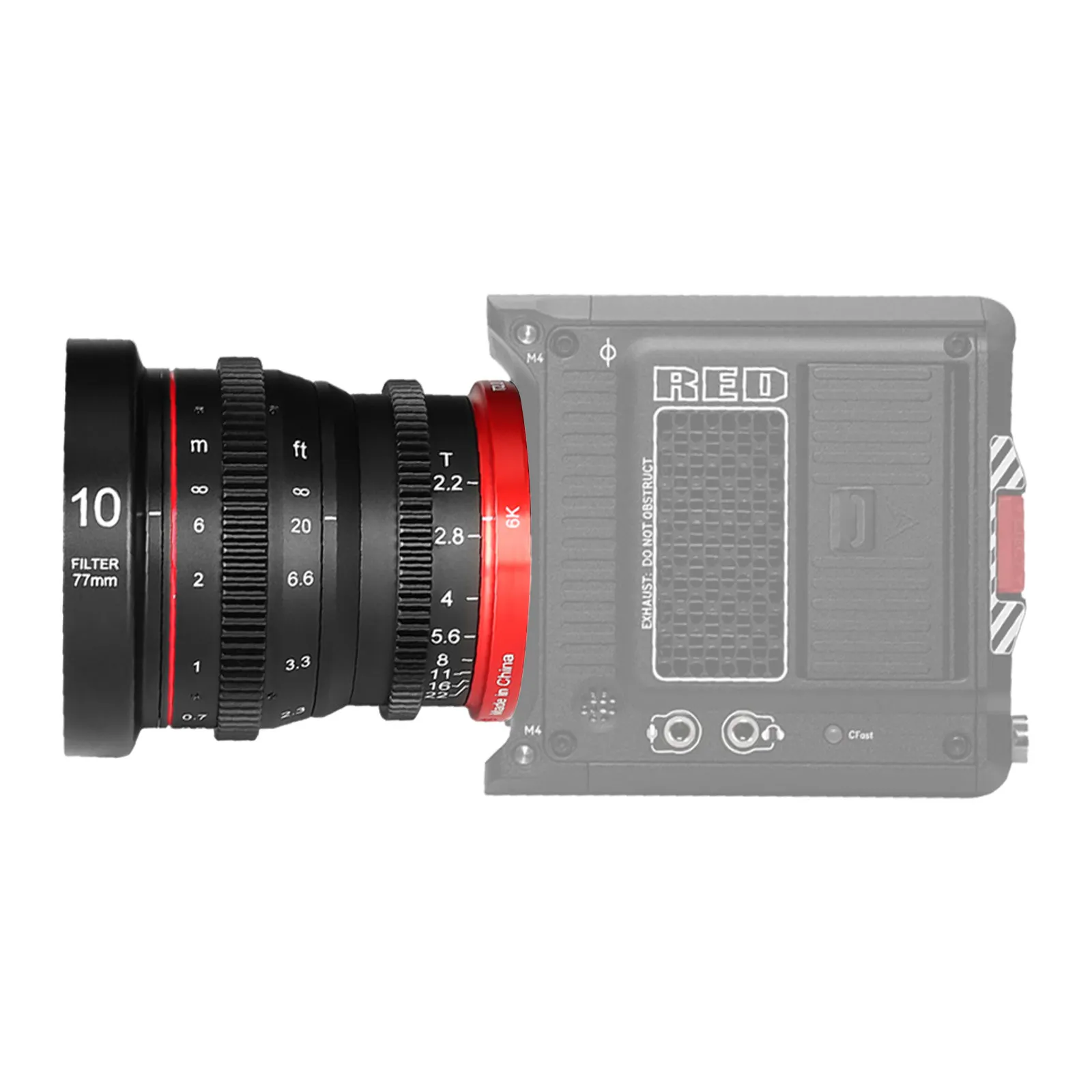 Meike 10mm T2.2 Large Aperture Manual Focus Low Distortion APS-C S35 Format Mini