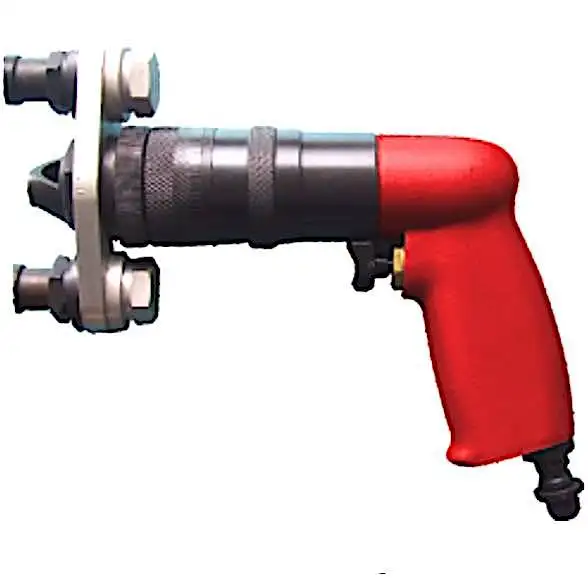 

TY2A217 Rivet Shaver with Stabilizer Exhaust: Rear Free Speed: 17,000 Abrasive Capacity: 0.0004" Cutter Adjustment