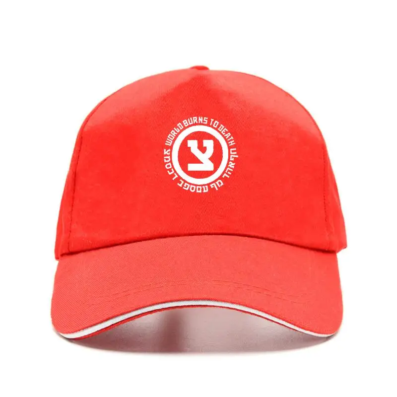 

Бейсболка с логотипом «World burn To Death», Мужская бейсболка в стиле «панк», из 100% хлопка