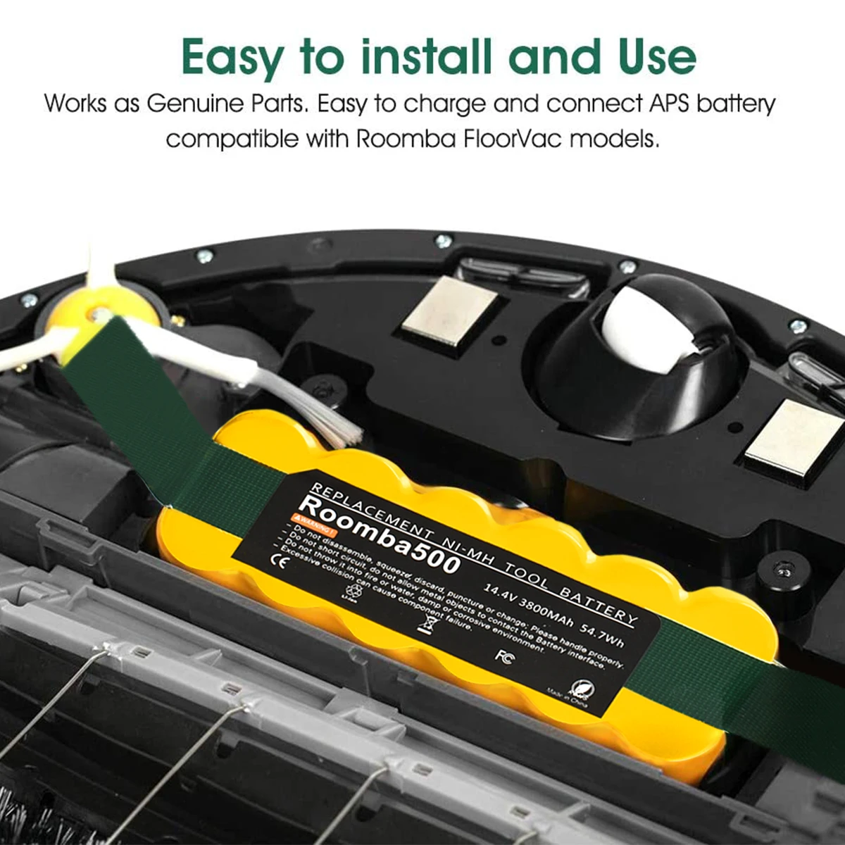 14,4 V 5,0 Ah 6,4 Ah für Roomba Batterie wiederauf ladbare Batterie für Irobot Roomba Batterie