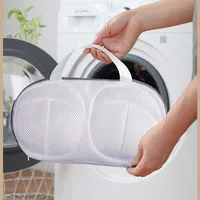 Anti-deformation Bra Mesh Bag Machine-wash Special Polyester Bra Mesh Bags Laundry Brassiere Bag Cleaning Underwear Sports Bra 1