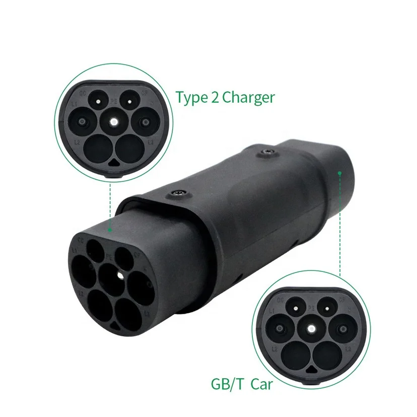 

Портативный конвертер GWUYU 32A 220V/380V Type 2 Разъемы EV адаптер для BYD/Volkswagen/Li/NIO электромобилей Gb/t