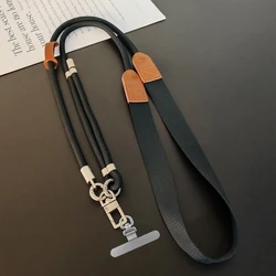Outdoor Crossbody Lanyard Phone Case with Adjustable Necklace Strap & Durable Clip - Other (Black)
