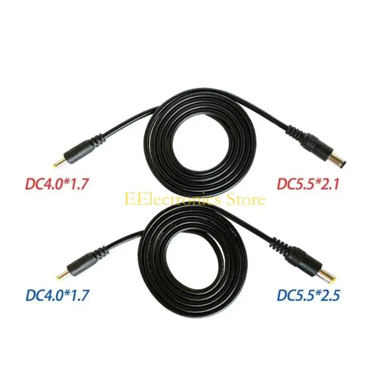 B03C 범용 전원 케이블 DC4.0x1.7mm DC5.5x2.1/DC5.5x2.5mm 전원 커넥터