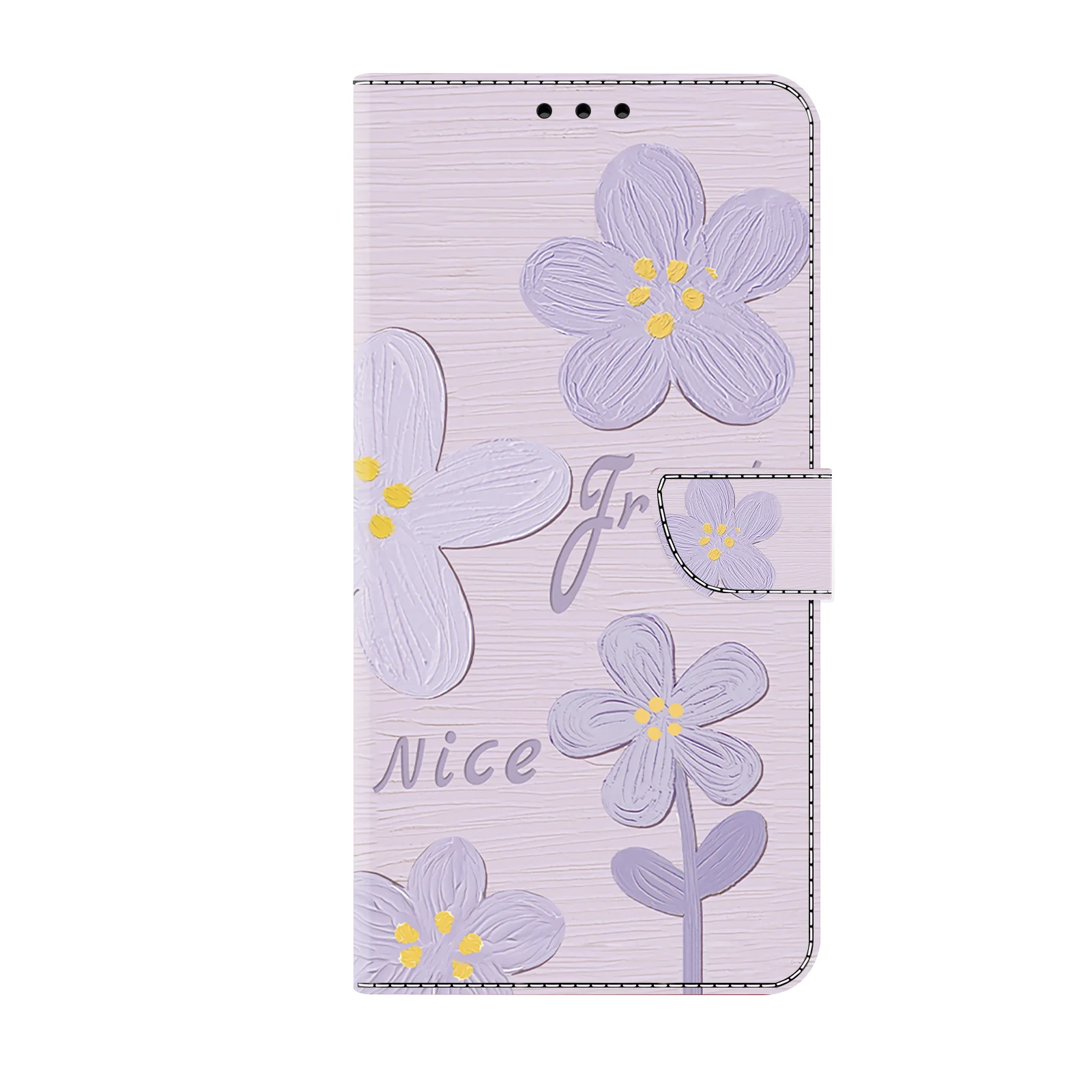 Luxurious 3D Magnetic Flip Leather Wallet Phone Case