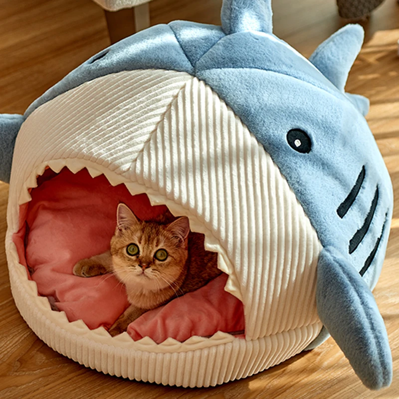 

Warm Dog Cat Bed For Portable Pet House Sweet Kittens Basket Cushion Cat Pillow Mat Tent Puppy Nest Cave Cats House Goods