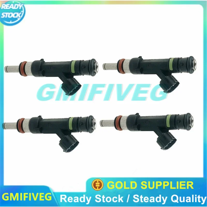 4pcs New Fuel Injector Nozzle For SEA DOO Water WaveRunner Water Motorbike 130/155/230 RXT-X300 16-17 Latest Version 420874000
