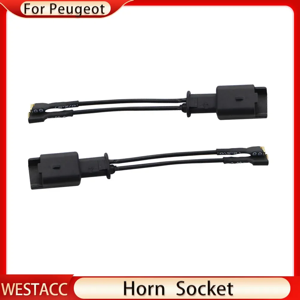 Car Speaker Wire Horn Socket Plug for Peugeot 2008 301 for Citroen C5 Elysee Renault Koleos Stereo Wiring Cable Adapter