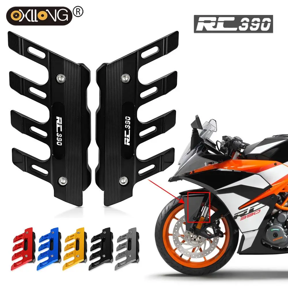 Аксессуары для мотоциклов rc390 rc 390 2013-2021 2018 2019 CNC брызговик Боковой защитный блок