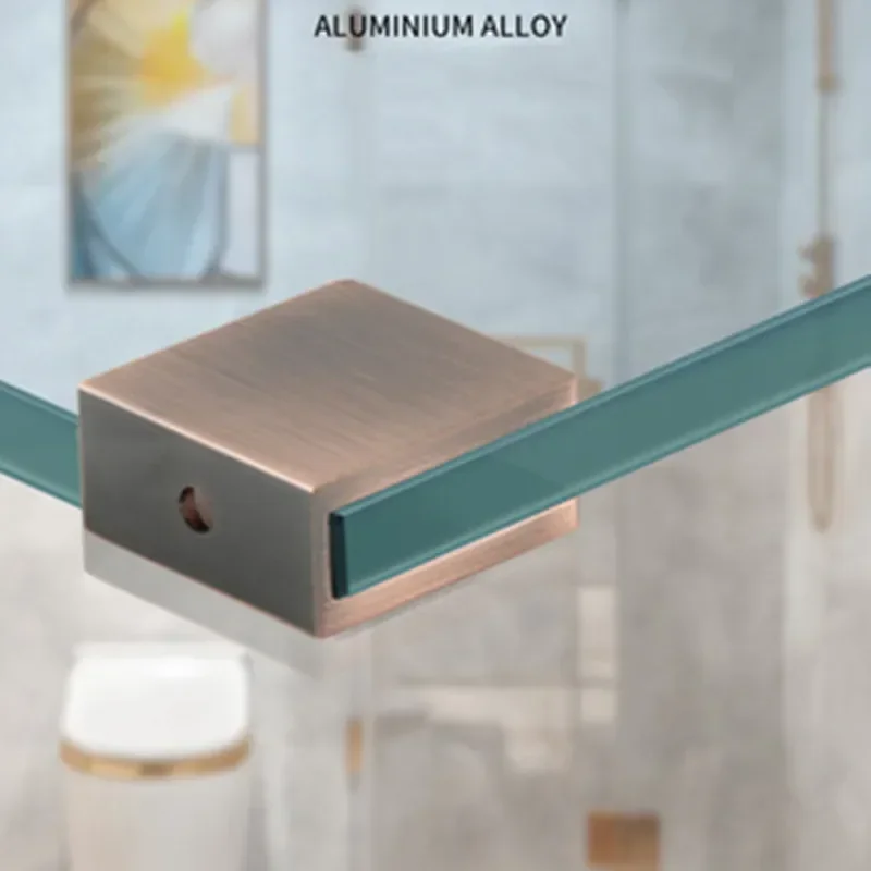 Glass sandwich panel glass clip fixing clip shower room bathroom partition bracket bracket