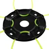 LUSQI Steel Lawn Mower Head Free 4 Lines Replacement Gasoline/Lithium Grass Trimmer Head Removal Of Garden Weed Brushcutter Part 2