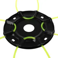 LUSQI Steel Lawn Mower Head Free 4 Lines Replacement Gasoline/Lithium Grass Trimmer Head Removal Of Garden Weed Brushcutter Part 2