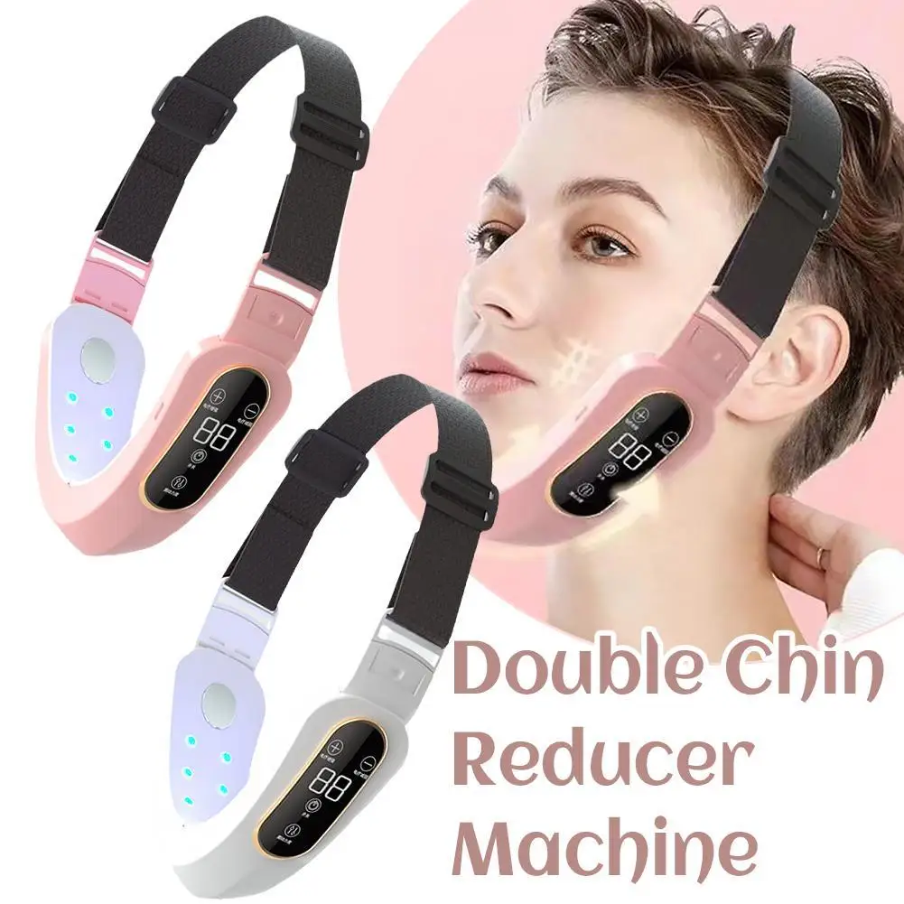 EMS Microcurrent Facial Lifting Device LED Photon Therapy Face Slimming