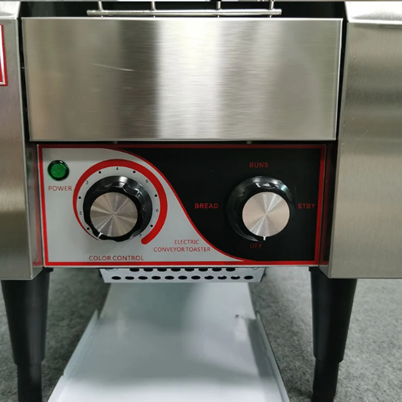 Chain Bread Toaster Automatic Oven Crawler Heating Baking Sandwich Machine Commercial Hotel Breakfast 4