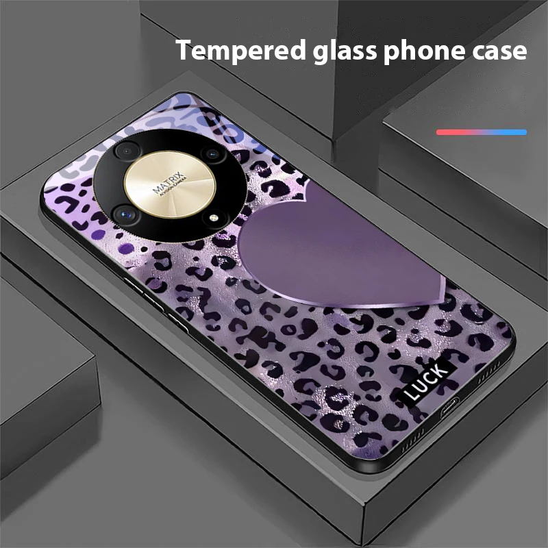 Speckled Love Tempered Glass Phone Case