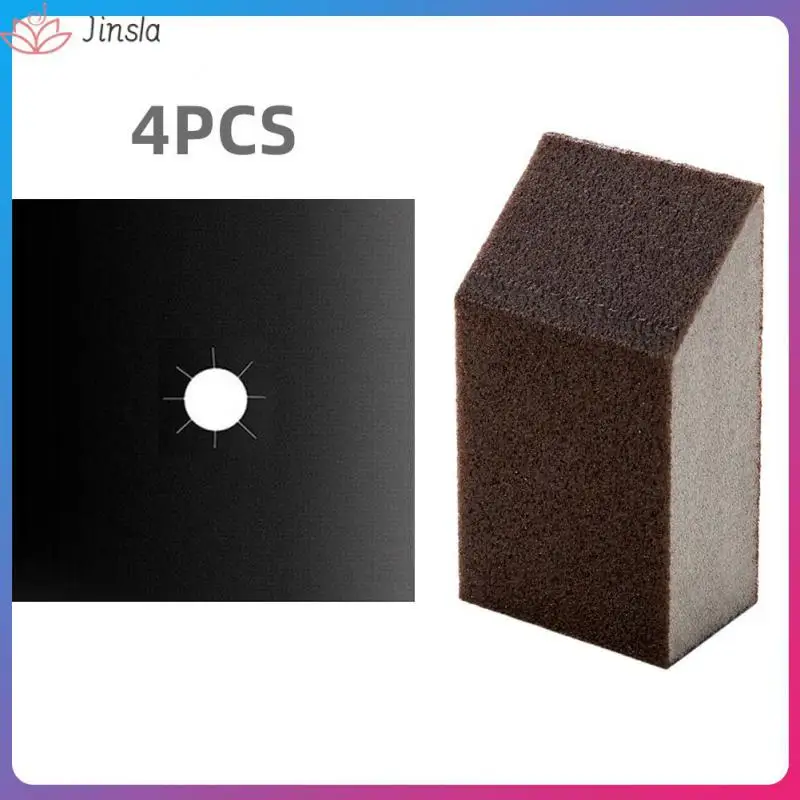 

Кухонные аксессуары с высокой термостойкостью, железная щетка для удаления ржавчины, простая и эффективная газовая плита