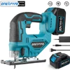 20V 65mm 5500RPM Cordless Jigsaw Electric Jig Saw Portable Multi-Function Woodworking Power Tool for Makita 18V Battery 1