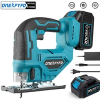 20V 65mm 5500RPM Cordless Jigsaw Electric Jig Saw Portable Multi-Function Woodworking Power Tool for Makita 18V Battery 1