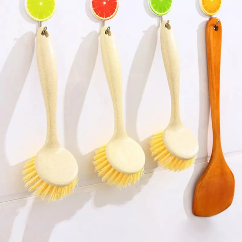 

Щетка для посуды с длинной ручкой, многофункциональный инструмент для мытья посуды, прочная инновационная Удобная Чистящая Щетка