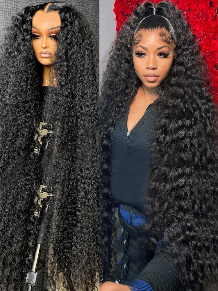 Loose Deep Wave Lace Frontal Wig - 40/46 Inch