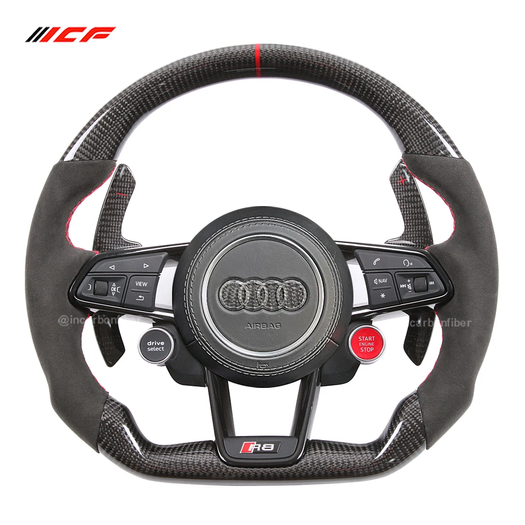 

Carbon Fiber Steering Wheel for Audi R8 TT TTS