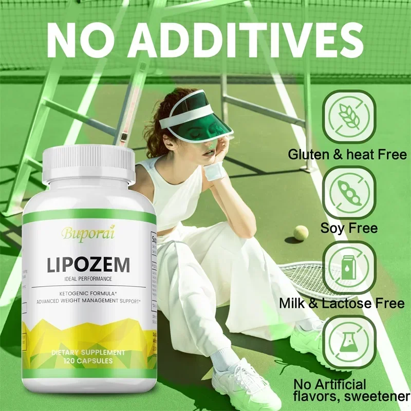 Lipozem Supplement-Digestive Health Appetite Suppression Metabolism Fat Burning Body Shaping digestive capsules