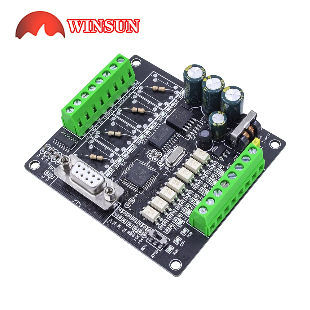 PLC FX1N 10MR DC24V    6 in 4 out Anolog ǽð Ŭ PLC  īƮ
