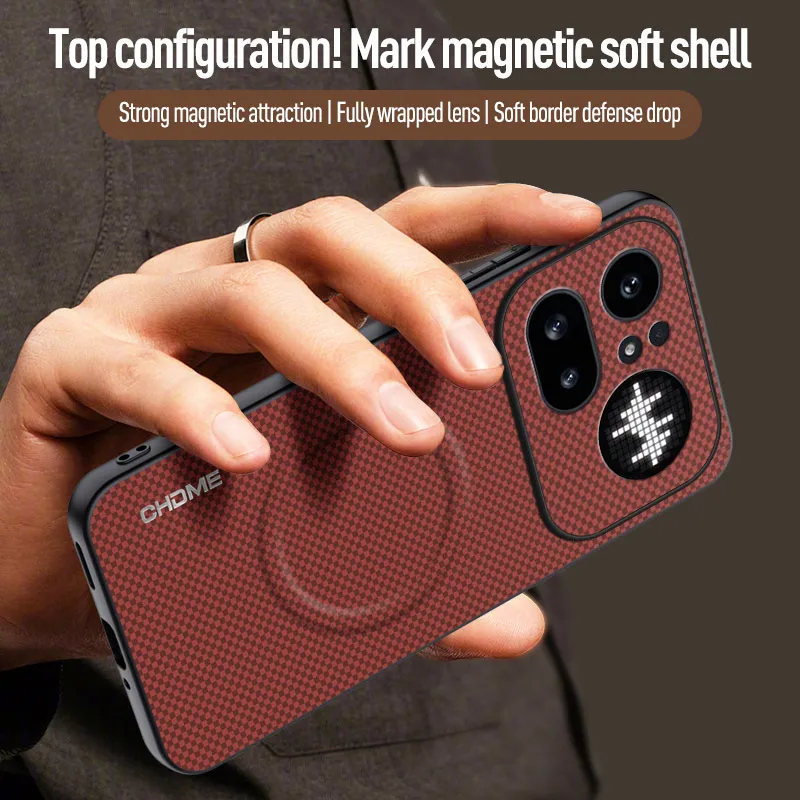 Luxury Car Magnetic Holder Shockproof Silicone Case