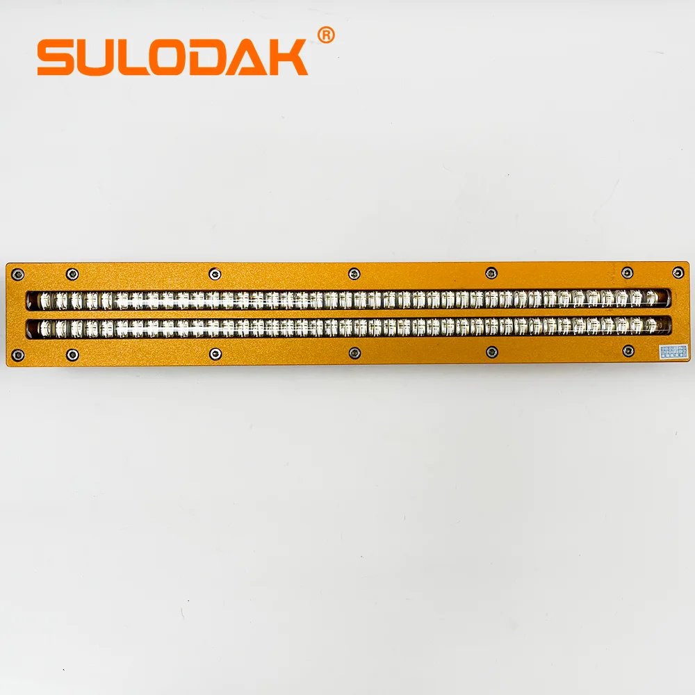 UV 프린터 램프 UV 램프 395nm 900W 크기 300*20mm 평면 인쇄/잉크젯/라벨/옵셋/플렉소/배너 형 UV LED 경화 램프