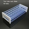 1pcs 6/8/24/40/50 Holes Plastic Lab Test Tube Support Test Laboratory Transparent Rack/Shelf For Supplies Tool 5