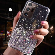 

Glitter Case For Samsung Galaxy S21 Ultra Cases Cover On Samsung S21 Plus S 21 S20 FE A52 A71 A51 A70 A50 A21S A12 A72 A32 Cover