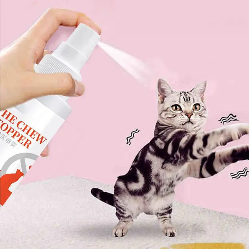 Dog Spray To Prevent Chewing Gentle No Bite Spray For Puppy 50ml Multifunctional Stop Biting For Dog Indoor No Chew