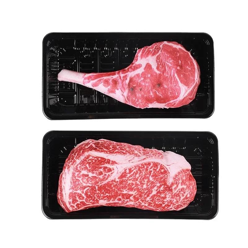 Simulated Steak Chew Toy Bite Resistant Squeaky Dog Cat Pets Products Honden Speelgoed Hot Sale 4