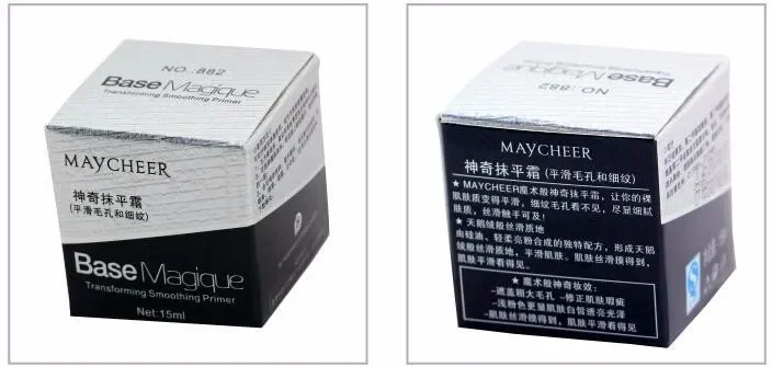 Description Picture 6 of item15ml Smoothing Cream Foundation Cream Fade Wrinkles Moisturizing Hydrating Invisible Pores Facial Primer Makeup Cosmetics Tools